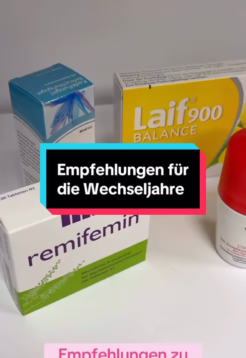 Medikamente Rezeptfrei Wechseljahre